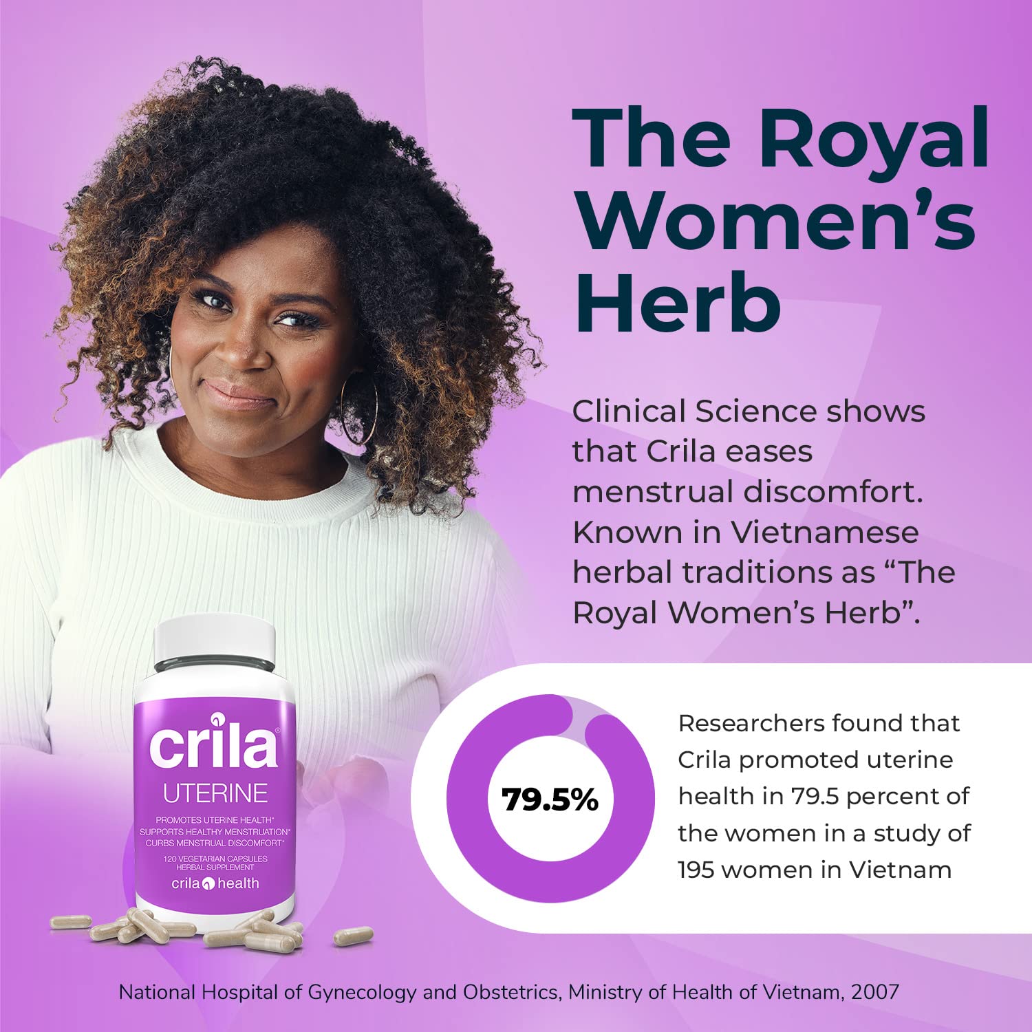 Crila: envase y etiqueta de calidad, suplemento natural.