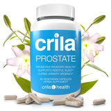 CRILA Próstata: botella de cápsulas para posible apoyo a la salud urinaria