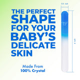 Lima Cristal Up fácil de limpiar; higiene rápida con agua y jabón.