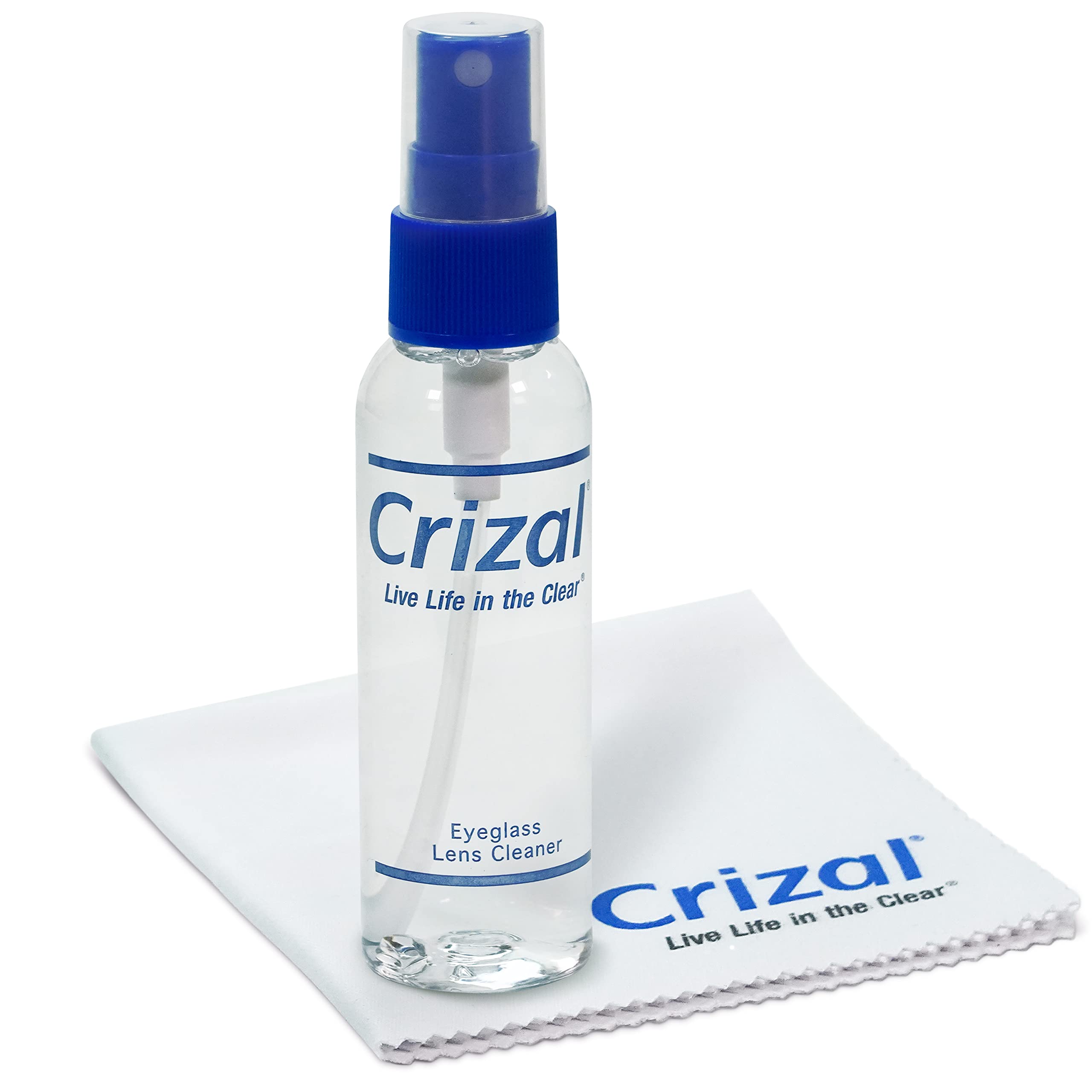Crizal limpiador de lentes con atomizador de 2 oz para limpieza segura