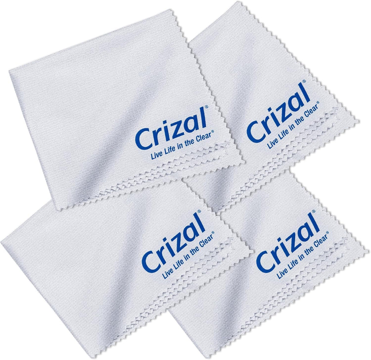 Crizall paño de microfibra para gafas, limpieza suave y sin rayas.