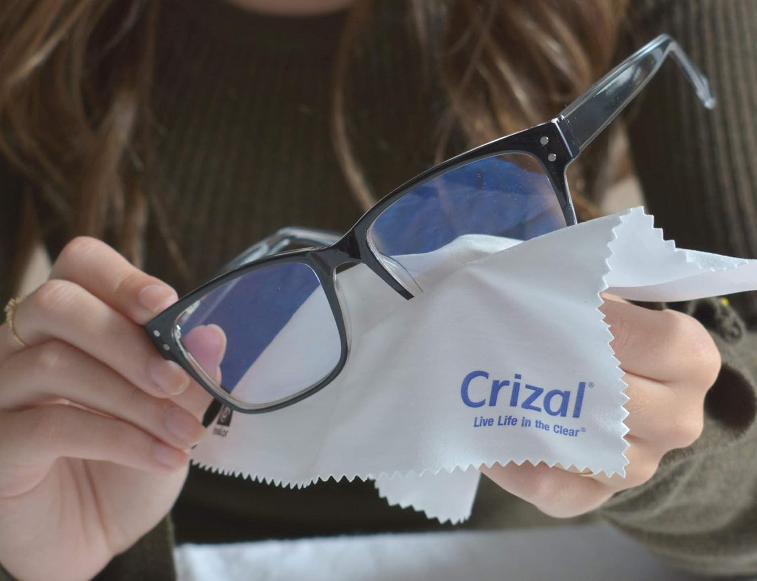 Crizall sin químicos dañinos, paño duradero para uso repetido.