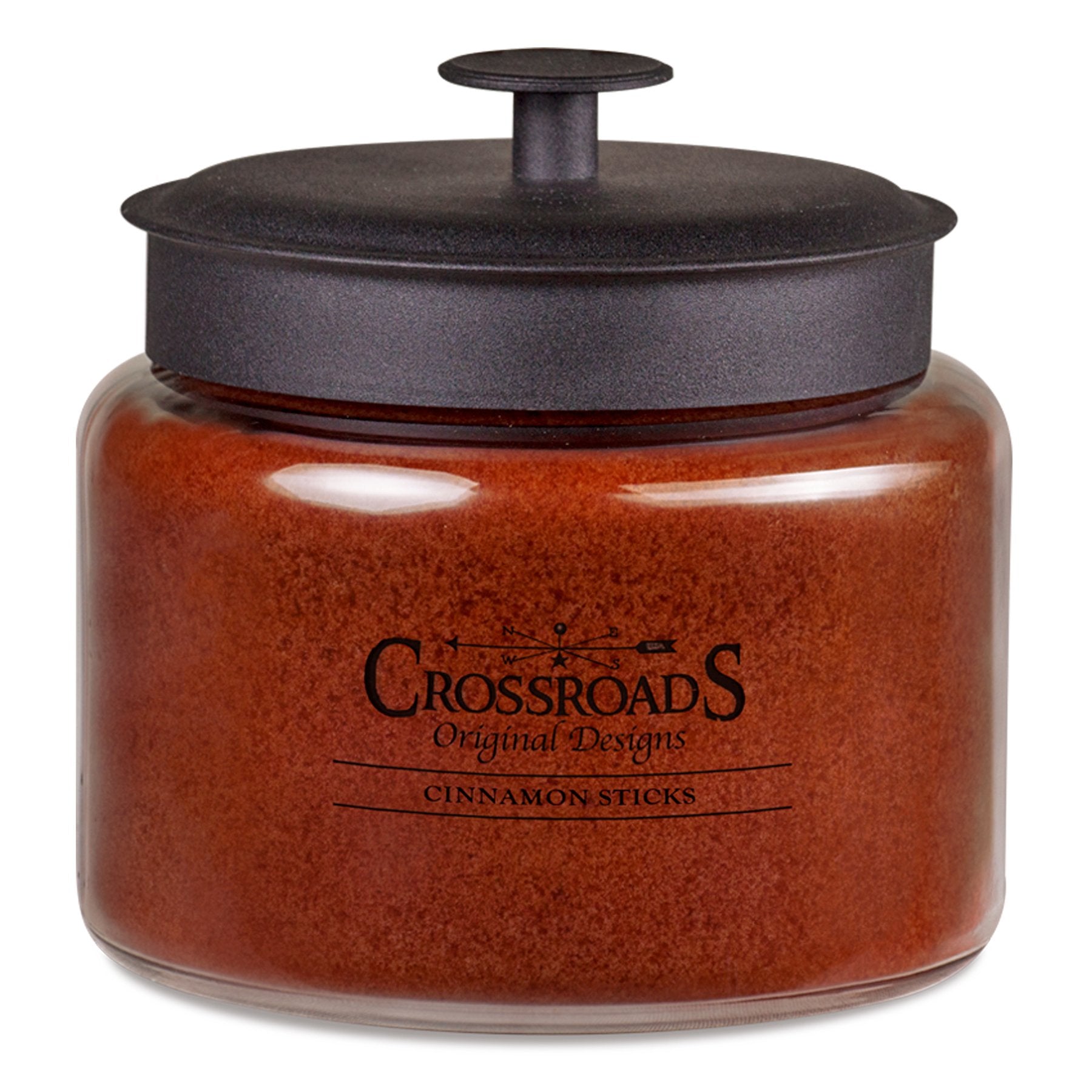 Vela Crossroads Palitos de Canela con 4 mechas para un aroma reconfortante en el salón
