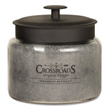 CROSSROADS Weekend Retreat vela 4 mechas, aroma envolvente para salones amplios