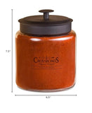 Vela Crossroads; aroma de calabaza dulce para sala de estar
