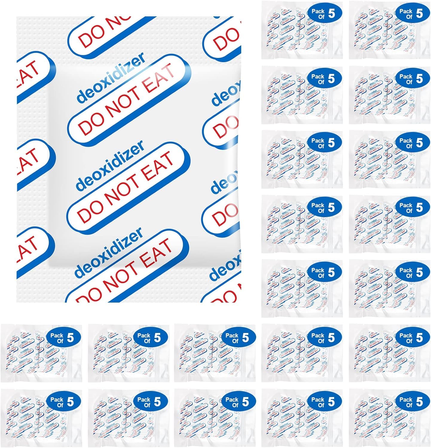 Crunch Co. pack de cinco absorbentes, despensa ordenada y productos con mayor vida útil.