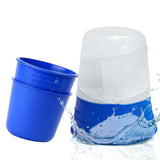Cryocup: diseño compacto para llevar y usar en casa o clínica.