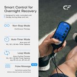 CRYOFORCE CF-1: reservorio de gran capacidad para menos recargas nocturnas.