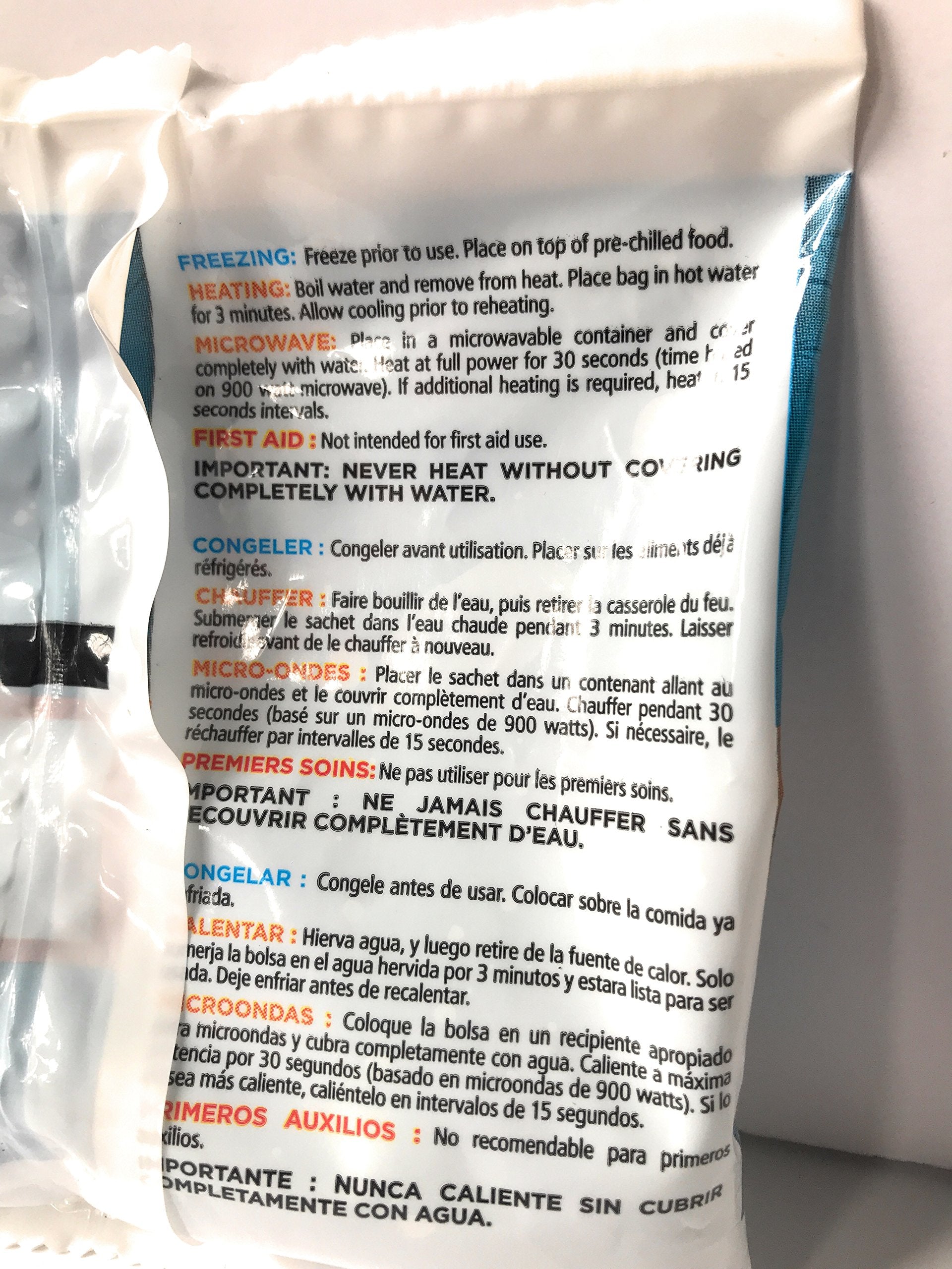 Cryopak control de temperatura para alimentos durante horas.