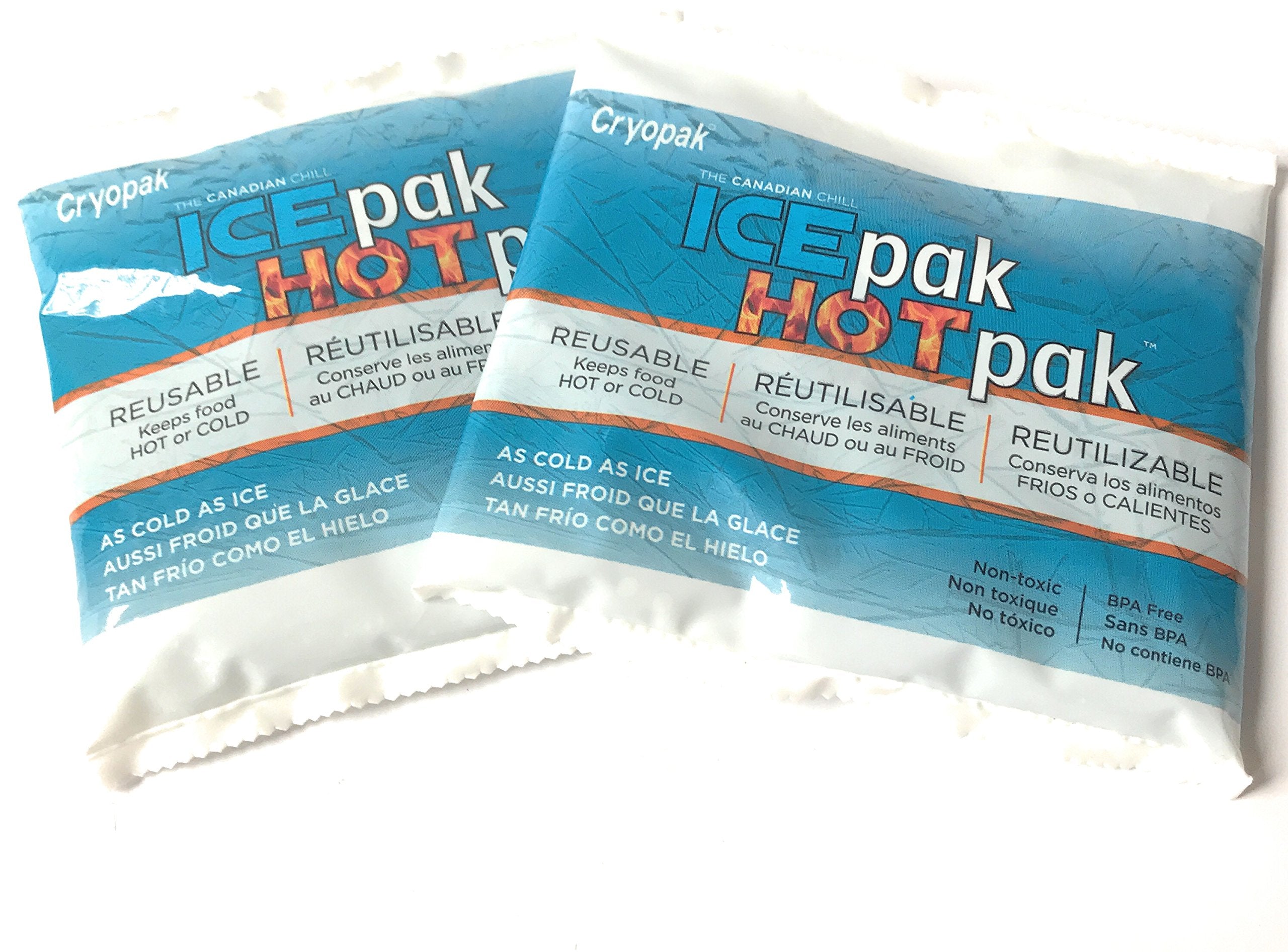 Cryopak paquete ligero para almuerzo, viajes y excursiones.