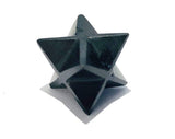CRYSTALMIRACLE Merkaba de turmalina negra para protección energética y enfoque