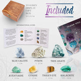 Cristales Crystalya: ágata de árbol para equilibrio emocional.