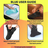 CTR BAND Relief Genius bolsas de gel para planta del pie con enfriamiento suave