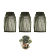 Jiechangfang Cuayaes conjunto de 3 mosquiteras para cabeza, ideal para camping y senderismo