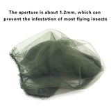 Jiechangfang Cuayaes uso para pescadores, protege contra mosquitos durante la pesca