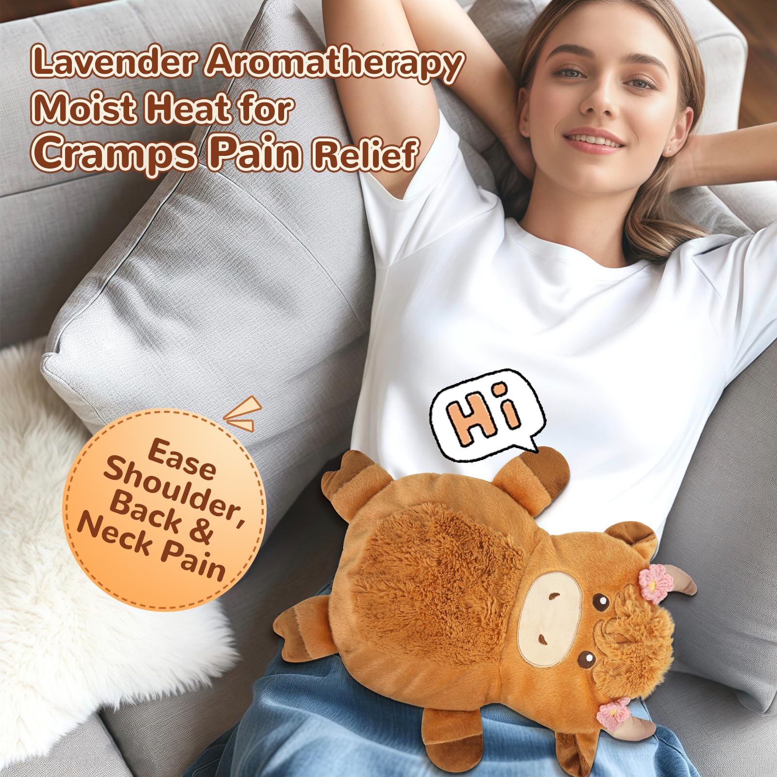 Uso cómodo en espalda, cuello y músculos tensos