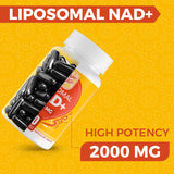 Cuerpo Sano NAD2000mg absorción avanzada para aprovechar mejor NAD+.