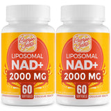 Cuerpo Sano NAD2000mg cápsulas liposomales que favorecen la absorción.