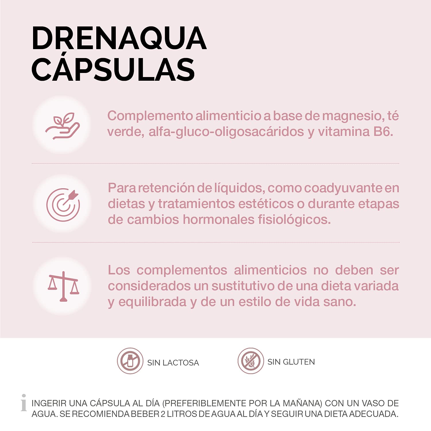 Cumlaude Drenaqua cápsulas - caja lista para tu rutina diaria de bienestar.