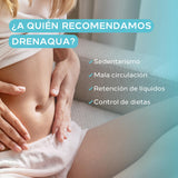 Cumlaude Drenaqua cápsulas - embalaje práctico para casa o viaje.
