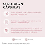 Cumlaude Serotogyn: etiqueta clara para conocer ingredientes clave.