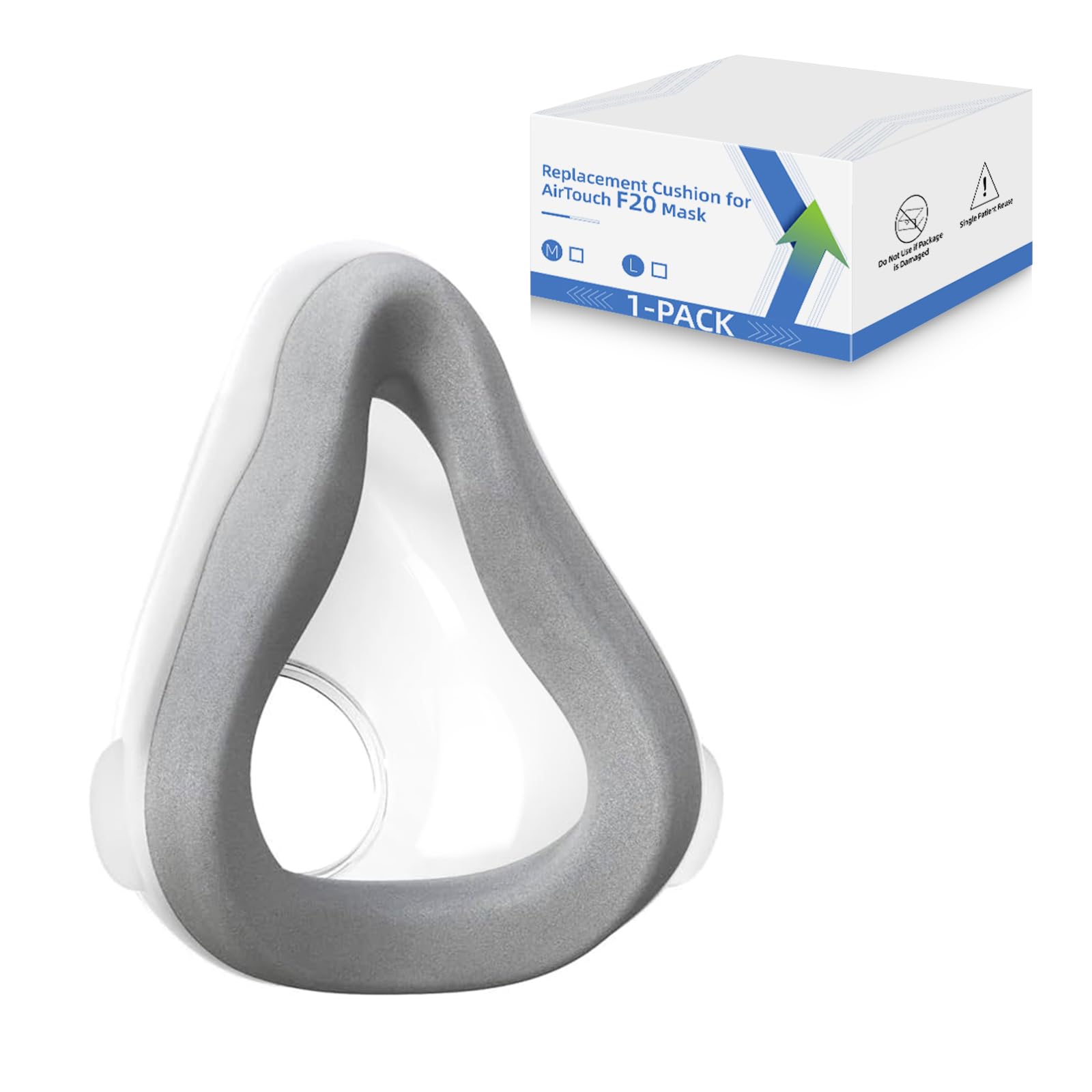 CUORD AirTouch F20: almohadilla de repuesto para ajuste cómodo y sello confiable.