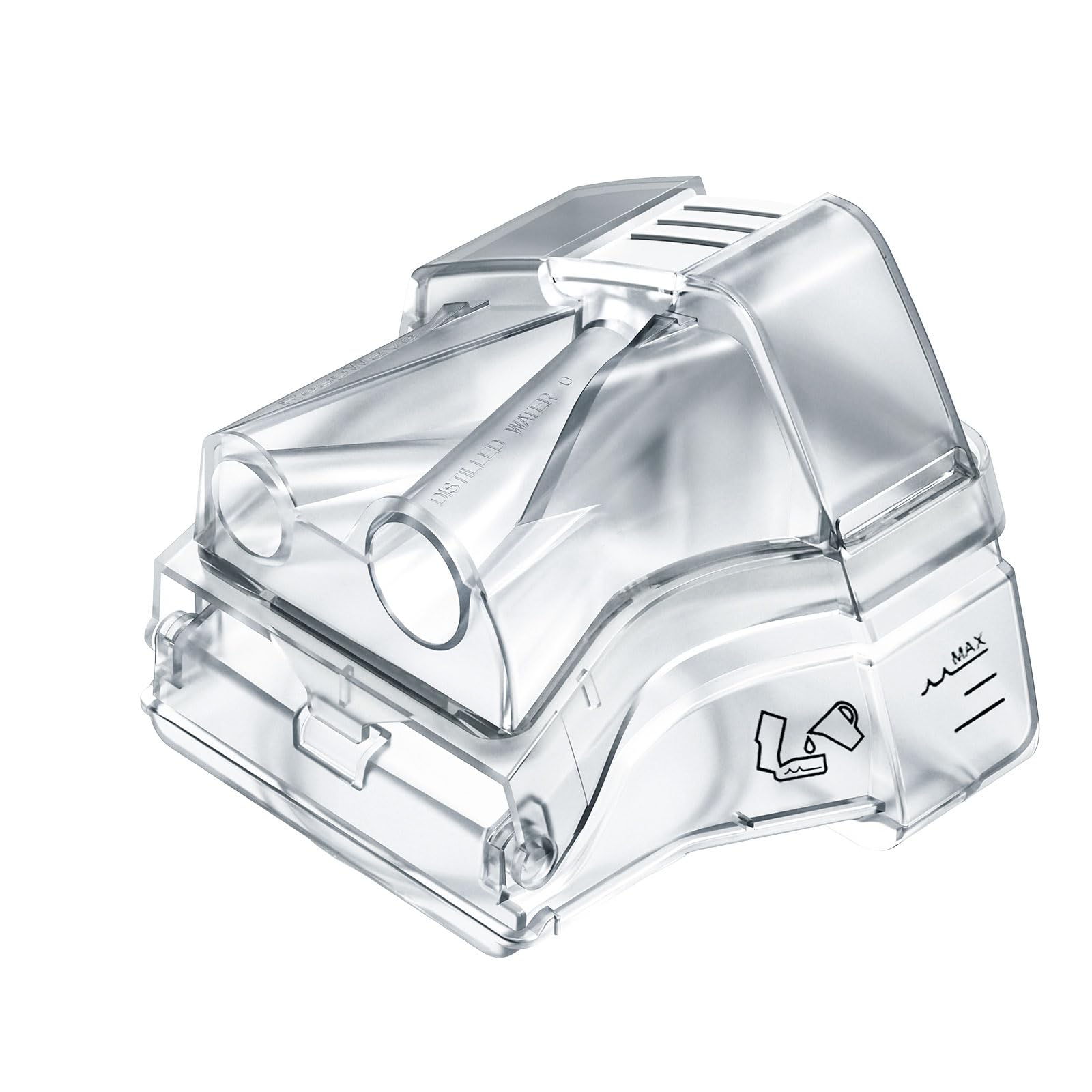 CUORD cámara de agua para AirSense 10 y AirCurve 10, flujo de humidificación estable.