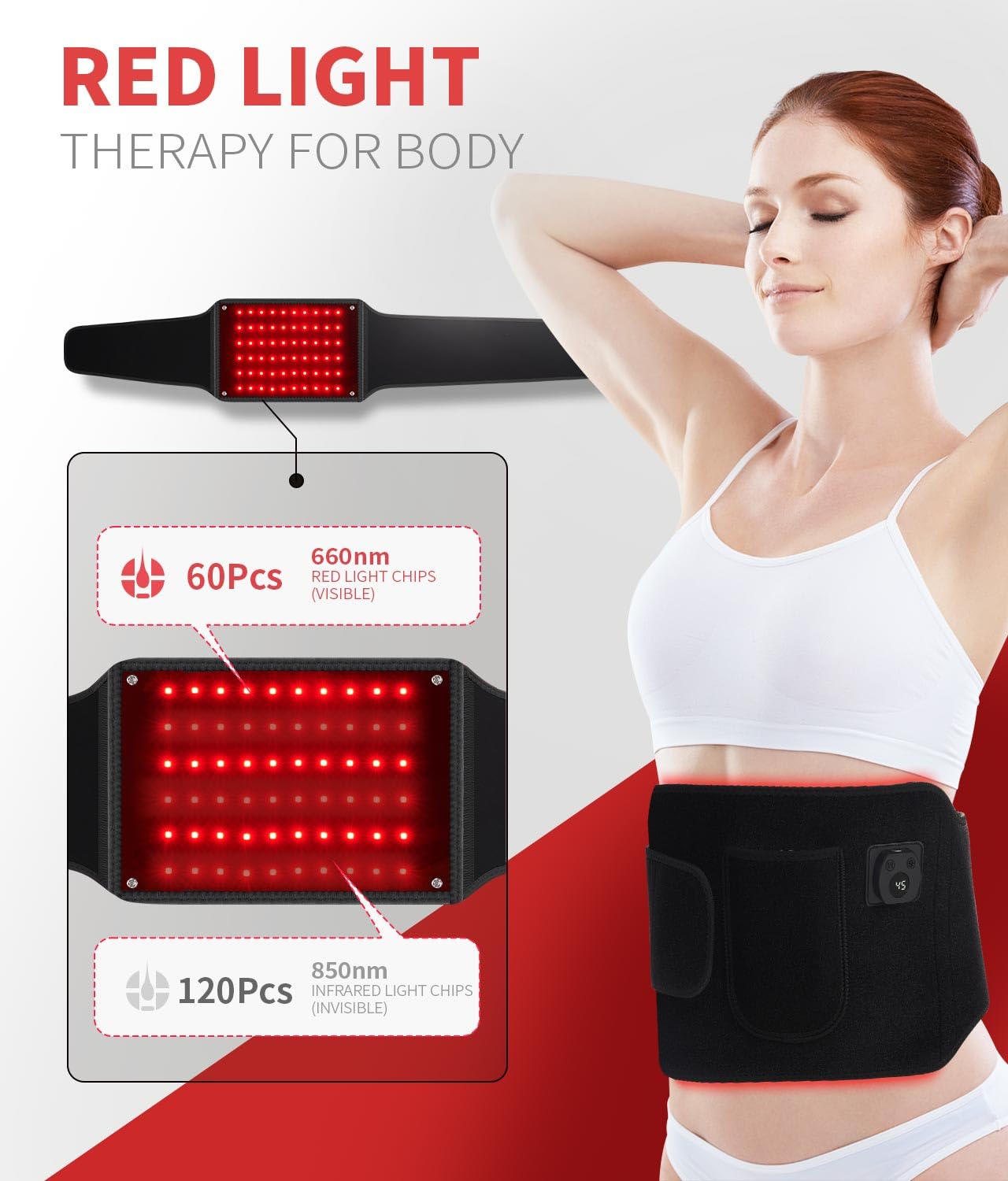 CUPID CARE Cinta terapia, 4 modos fáciles de usar para sesiones en casa.