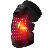 CuPiLo rodillera con terapia de luz roja y calor para uso diario.