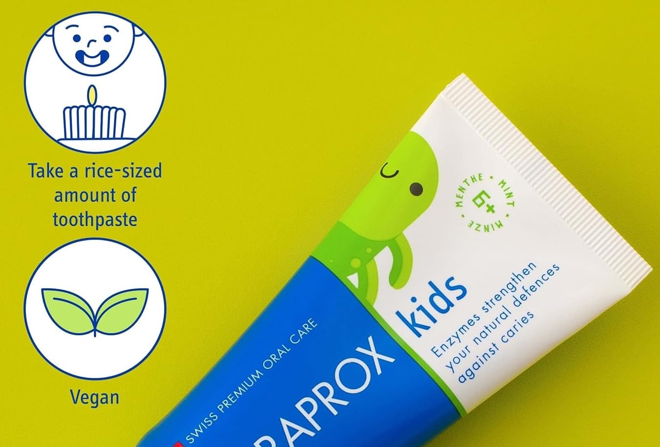 Curaprox Kids 1450, sin microplásticos, cuidado respetuoso