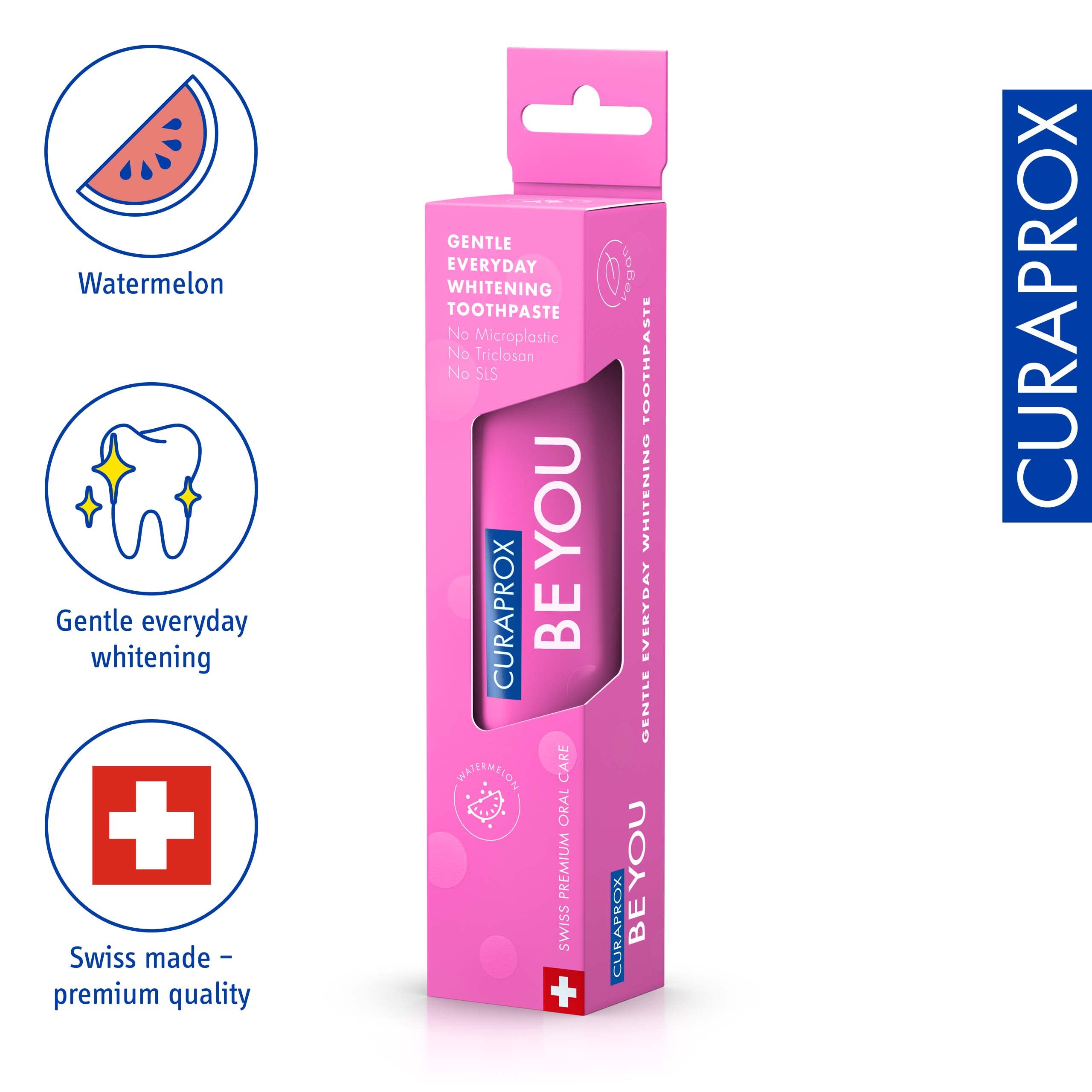 Curaprox pasta dientes vitamina B5 para nutrición diaria suave
