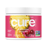 Cure Hydration: botella vertiendo Tropical Punch para una hidratación rápida durante el entrenamiento