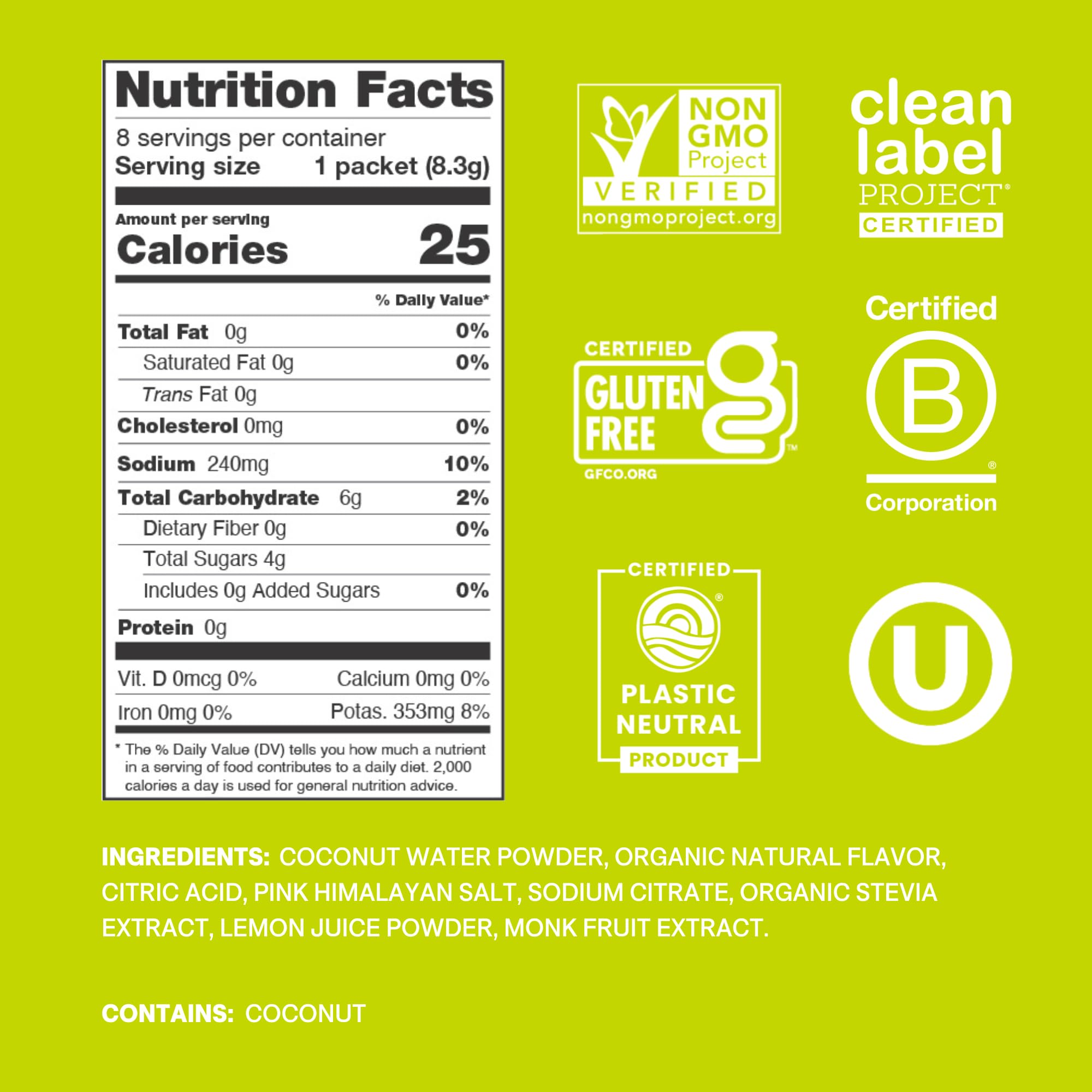 Cure Hydration: disolución en agua, hidratación rápida para entrenamiento.