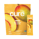 Cure Hydration: empaque de 14 sobres durazno mango para hidratación rápida