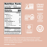 Cure Hydration: ingredientes naturales de coco para bebida pomelo.