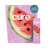 Cure Hydration paquete sabor sandía para hidratación natural
