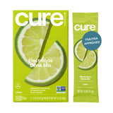 Cure Hydration: paquetes lima, opción práctica para iniciar la hidratación diaria.