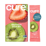 Cure Hydration polvo en paquete para hidratación rápida durante el día.