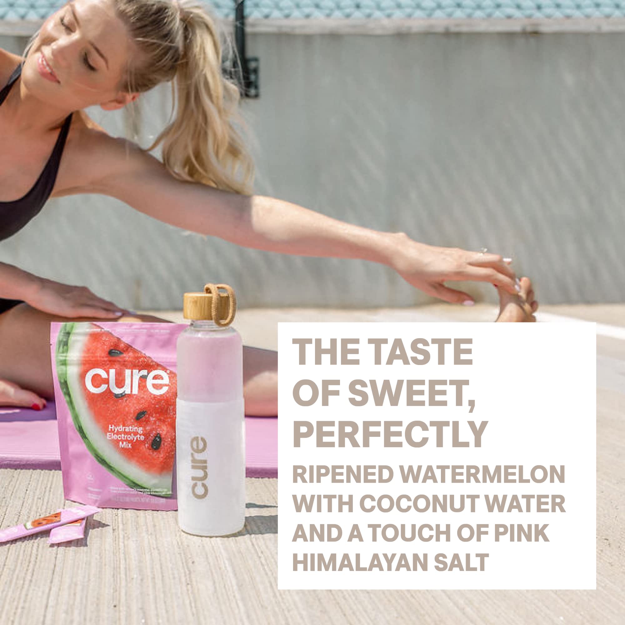 Cure Hydration sin azúcar añadida, opción saludable