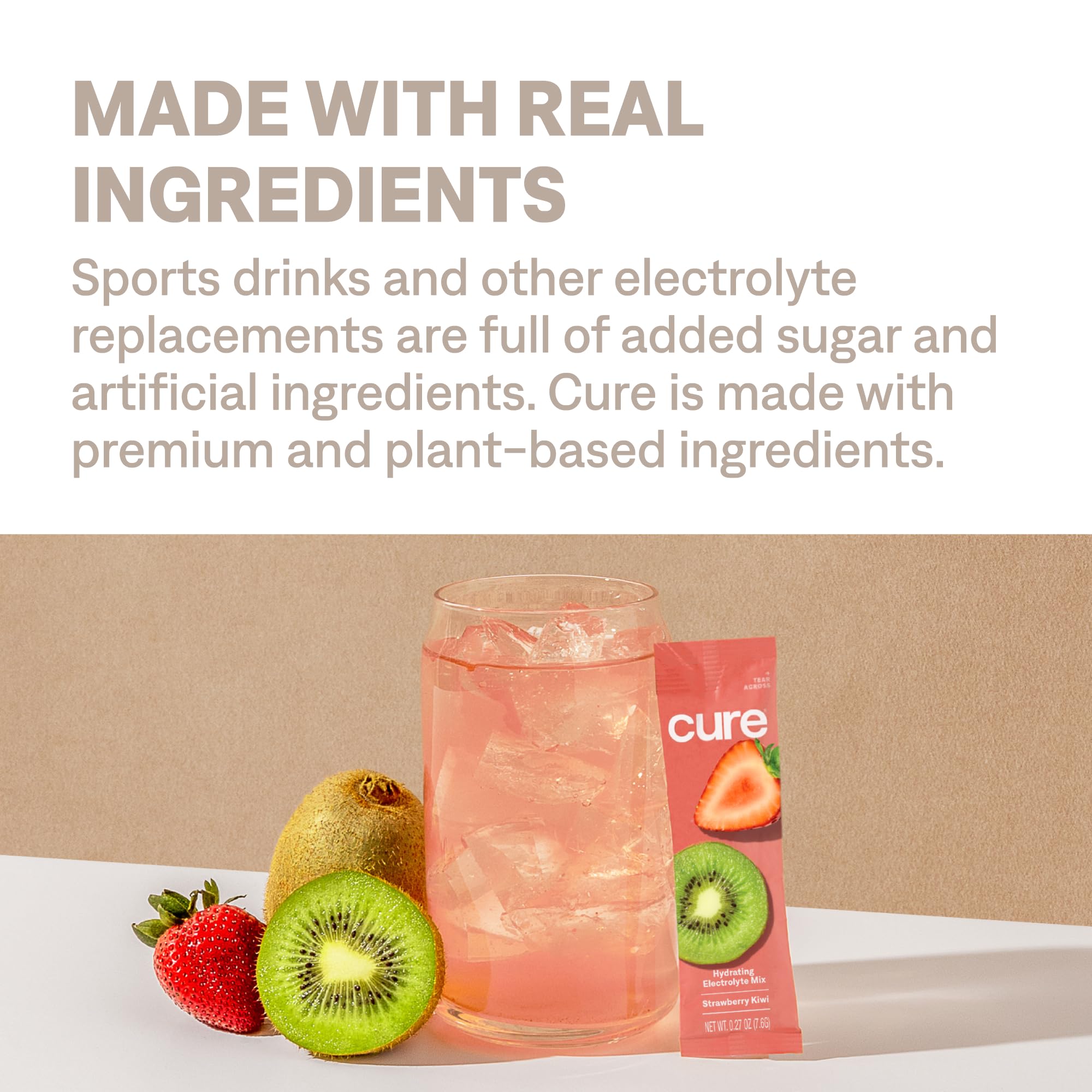 Uso diario con Cure Hydration antes de entrenar, viajar o días activos
