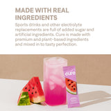 Cure Hydration uso diario para bienestar