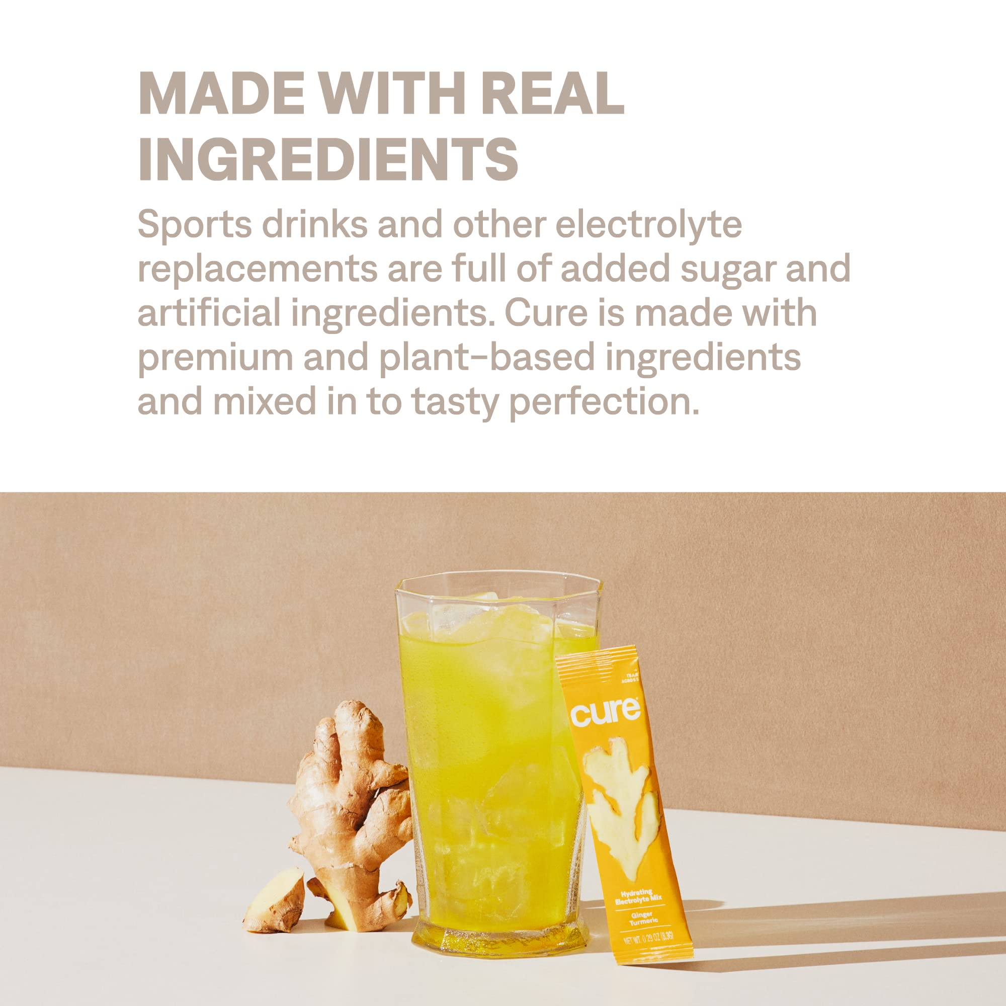 Cure Hydration uso diario para energía equilibrada