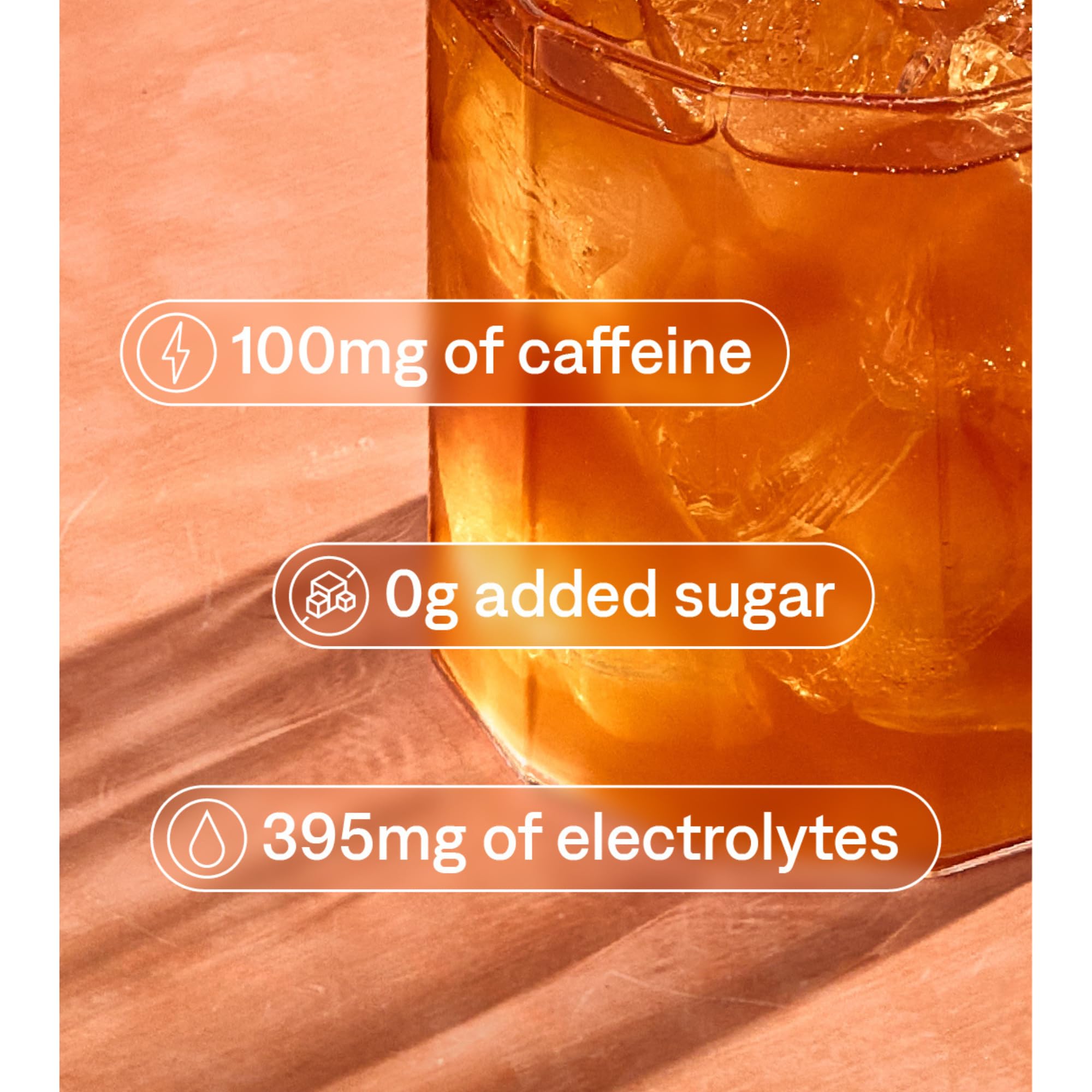 Vaso con Cure Hydration para reponer electrolitos tras entreno.
