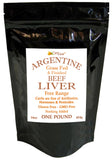 CurEase Higado de res desecado, envase de 1 lb, fuente natural de hierro.