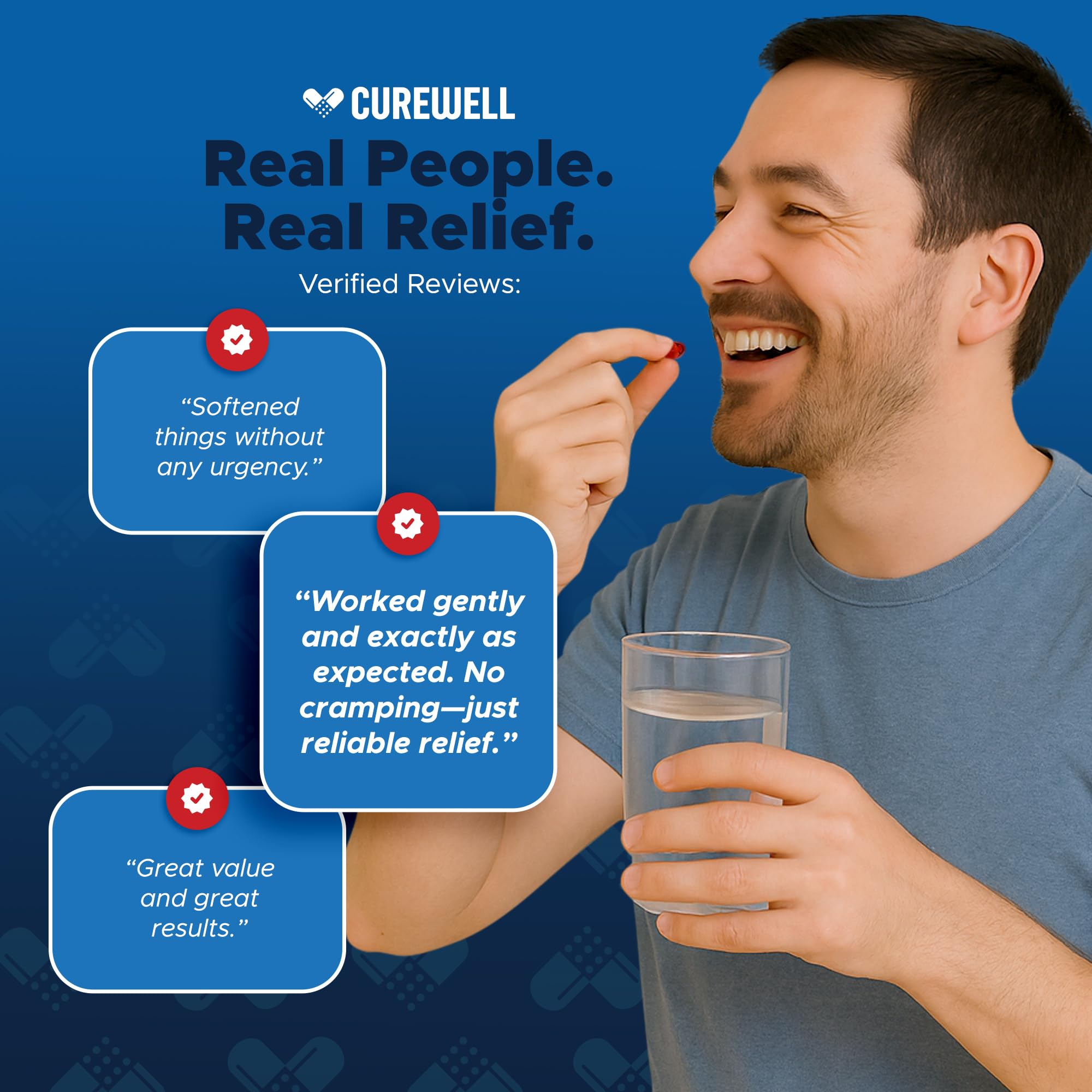 CUREWELL: cápsulas blandas con agua para consumo diario
