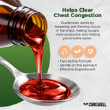 CUREWELL Tussin: medición precisa con vaso para dosis conveniente