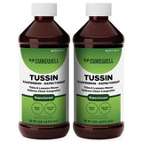 CUREWELL Tussin en botella, ayuda a aflojar mucosidad para una respiración cómoda