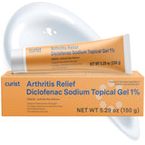 Curist gel diclofenaco 1% en bote de 150 g para alivio localizado.