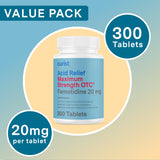 Curist Famotidina 20 mg: tabletas en blister para comodidad