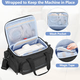 CURMIO bolsa CPAP: interior acolchado y correa de retención seguras